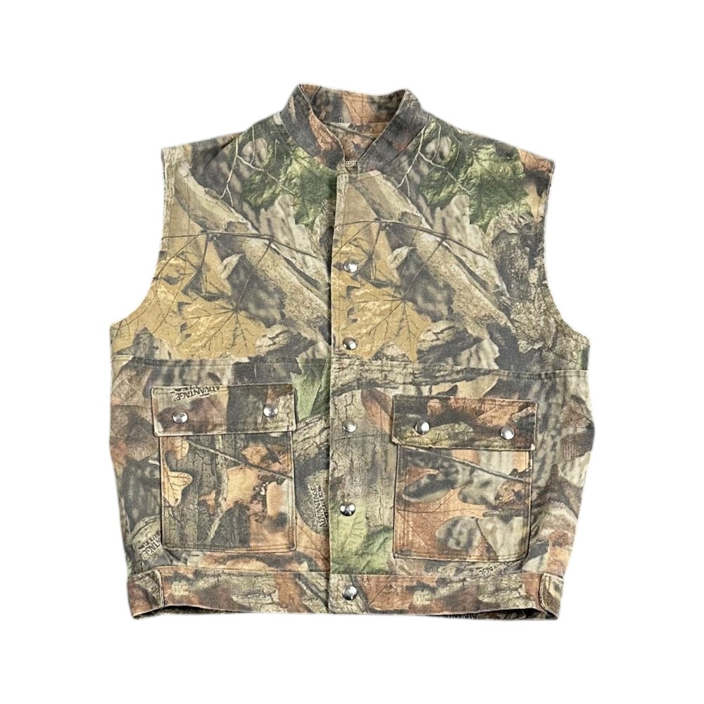 Advantage Timber Camo Vest Outdoor Gorpcore